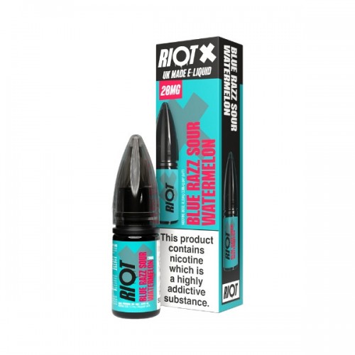 Riot - Nic Salt - X - Blue Razz Sour Watermelon [20MG]