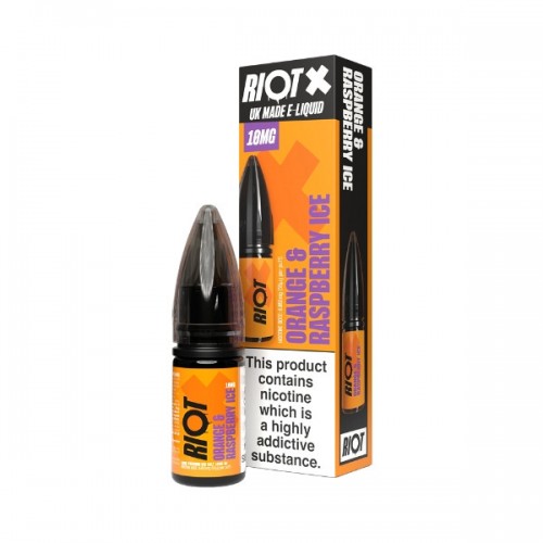 Riot - Nic Salt - X - Orange & Raspberry Ice [10MG]