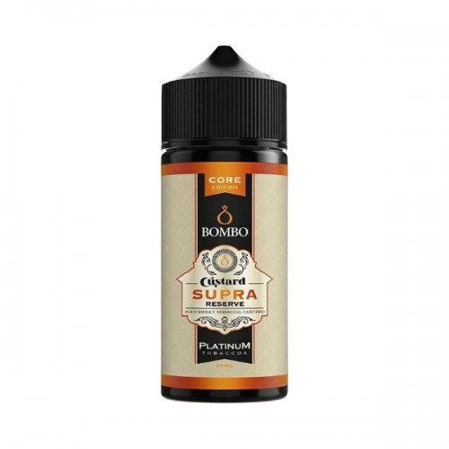Bombo Platinum Tobaccos - 100ml - Custard Supra Reserve
