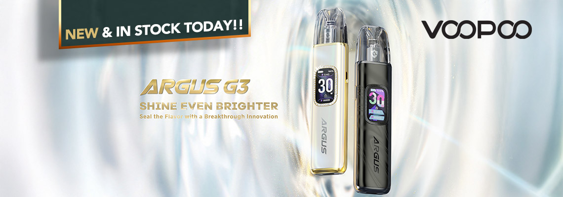 New Voopoo Argus G3 Pod Kit - Order Now at Smoke Purer!!!