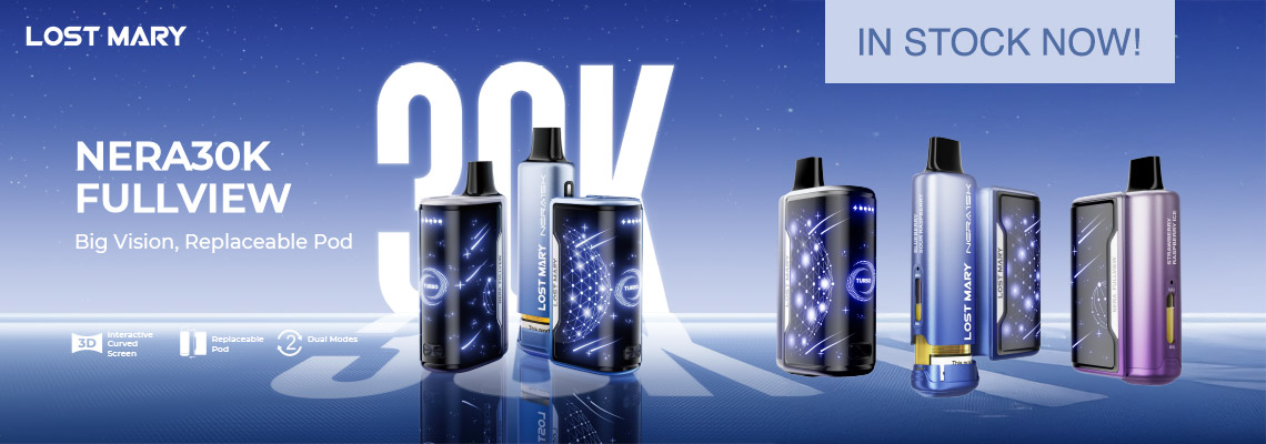 New Lost Mary Nera 30 Kits & 15k Pod and Refill - Order Now 