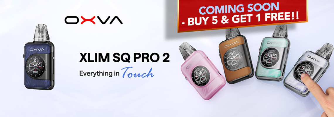 New Oxva Xlim SQ Pro 2 - Buy 5 Get 1 Free Whilst Stocks Last - O