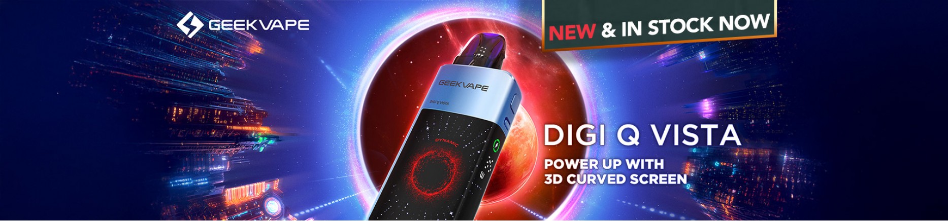 New Geekvape Digi Q Vista Pod kit - Order Now at Smoke Purer!!!