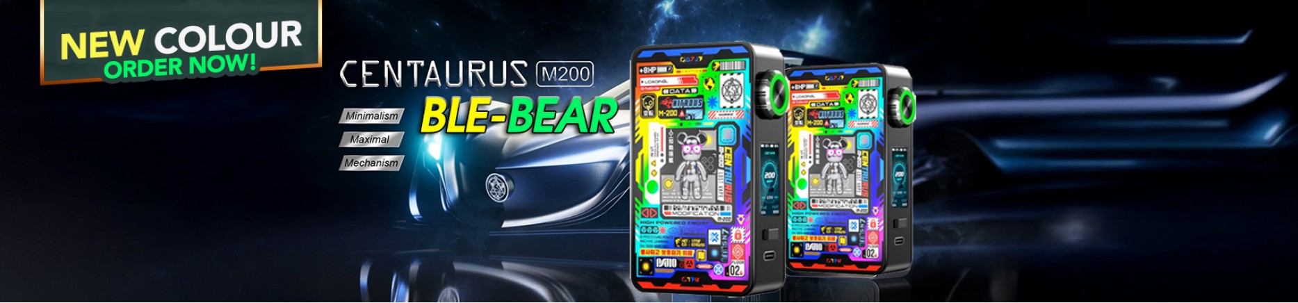 Lost Vape Centaurus M200 Box Mod - New Ble-Bear Colour - Order N