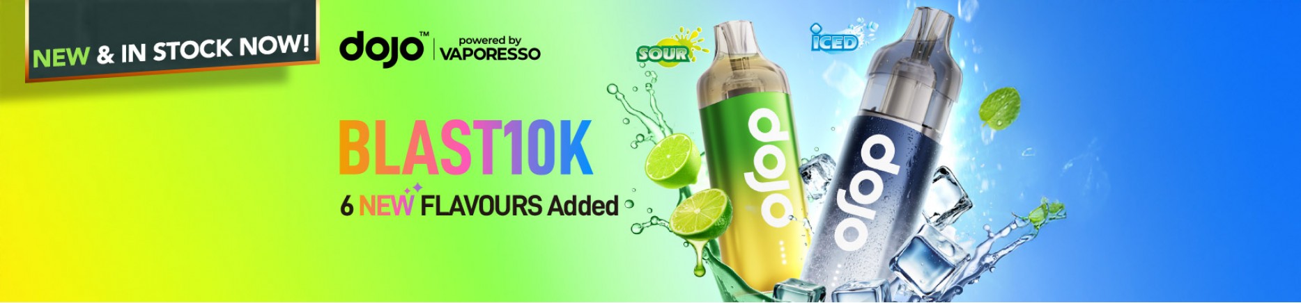 Dojo blast 10k Pod Kits & Refills - 6 New Flavours - Order N