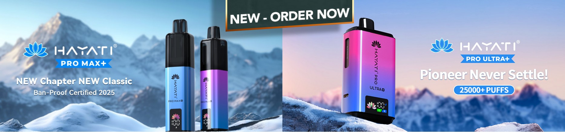 New Hayiti Pro Max+ 6k & Pro Ultra+ 25K Prefilled Pod Kit &a