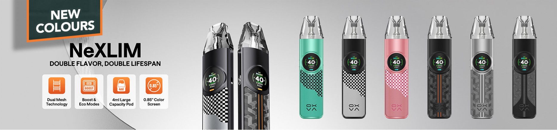 nexlim new colours banner