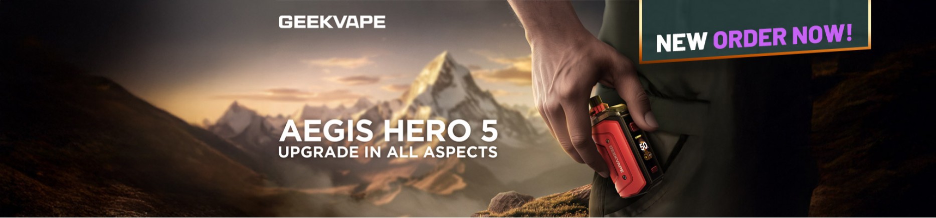 New Geekvape Aegis Hero 5 Kit - Order Now at Smoke Purer!!!