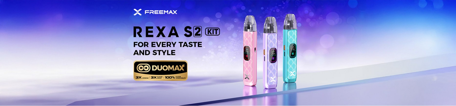 New Freemax Rexa S2 Pod Kit - Order Now at Smoke Purer!!!