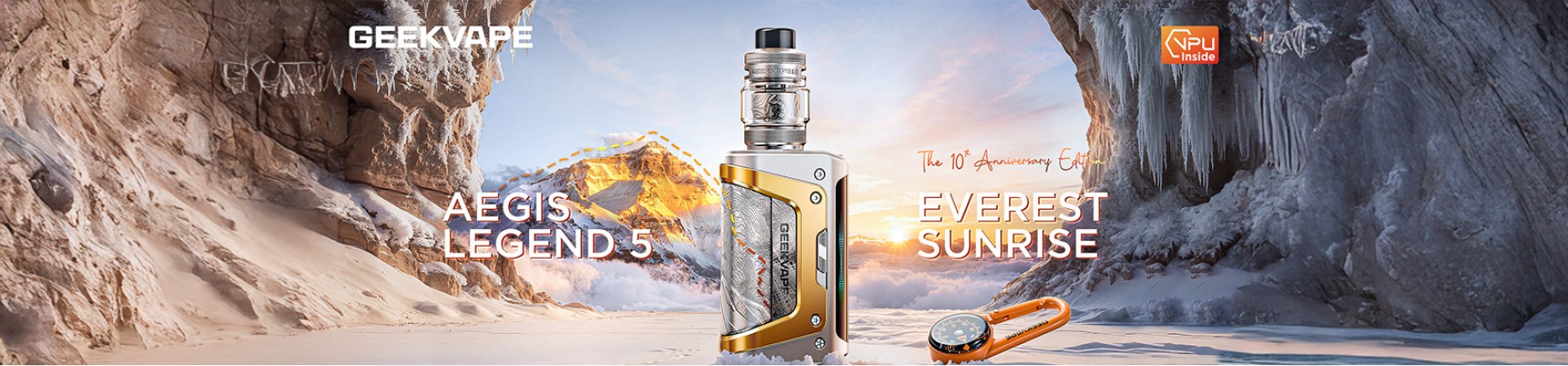 New Geekvape Aegis Legend 5 Kit Anniversary Edition - Order Now 
