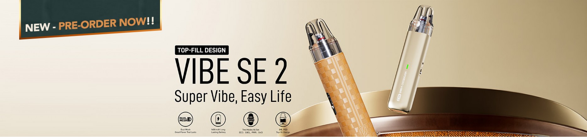 New Vaporesso Vibe Se 2 Pod Kit - Pre Order Now at Smoke Purer!!