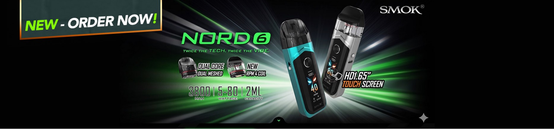 New Smok Nord 6 Pod Kit - Order Now at Smoke Purer!!!