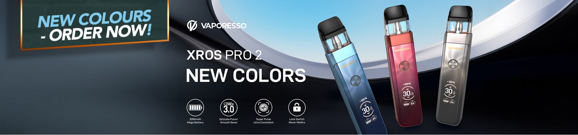 Vaporesso Xros Pro 2 - 3 New Colours - Order Now at Smoke Purer!