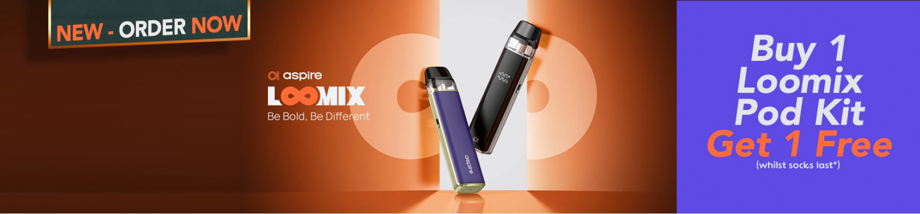 New Aspire Loomix Pod Kit - Pre Order Now at Smoke Purer!!!