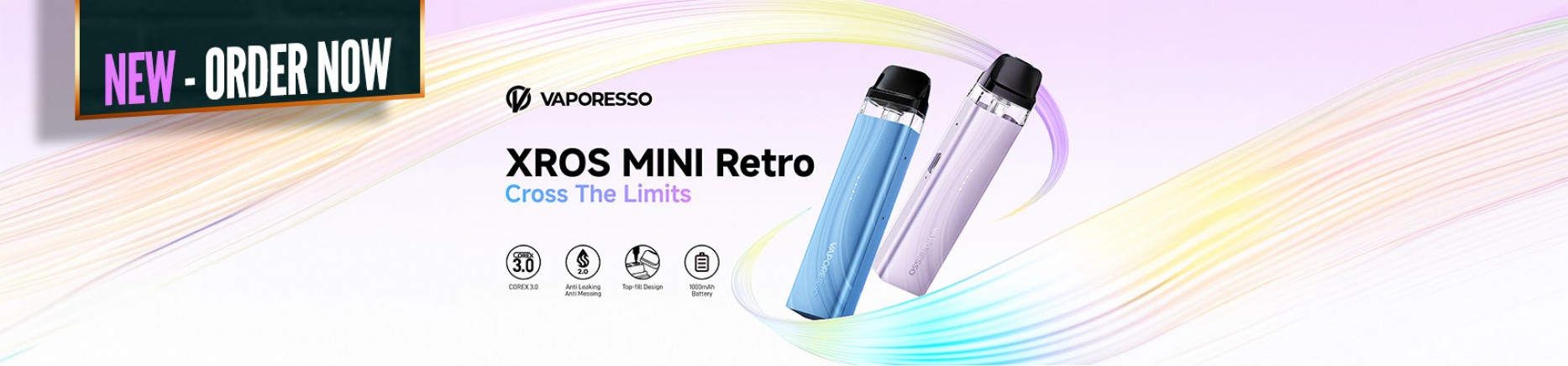 New Vaporesso Xros Mini Retro Pod Kit - Order Now at Smoke Purer