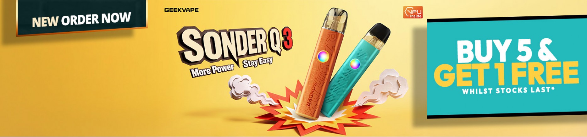 New Geekvape Sonder Q3 Pod Kits - Pre Order Now at Smoke Purer!!