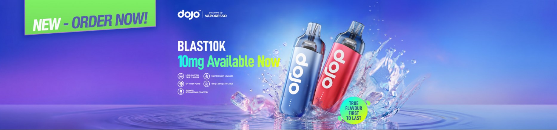 New Dojo Blast 10mg 10k Kits & Refills - Order Now at Smoke