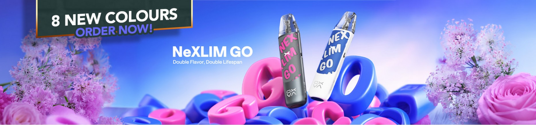 Oxva Nexlim Go Pod Kit 8 New Colours - Order Now at Smoke Purer!