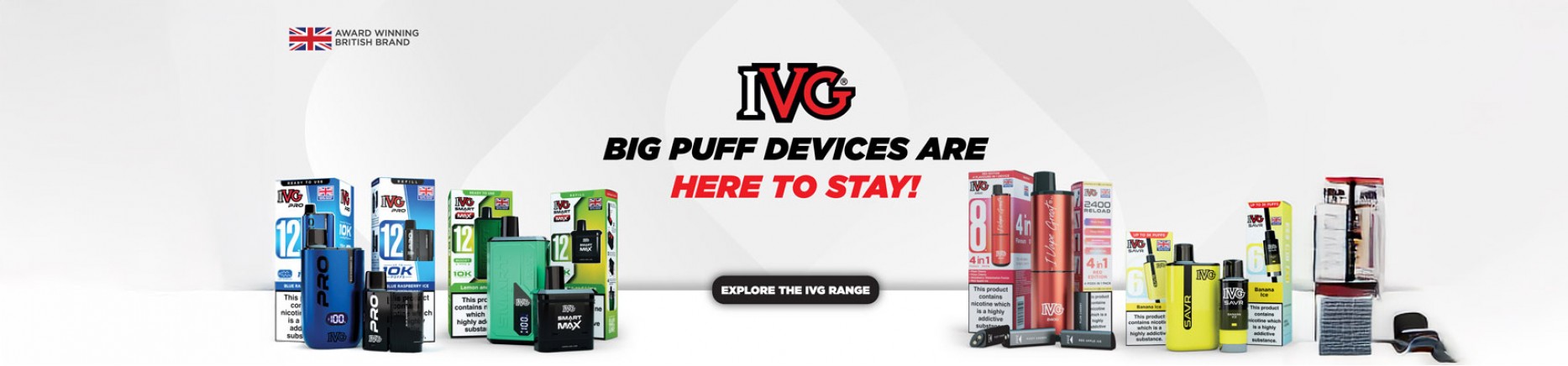 IVG Range at Smoke Purer