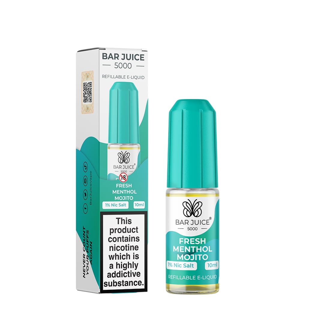 Bar Juice Fresh Menthol Mojito Nic Salt E-Liquid
